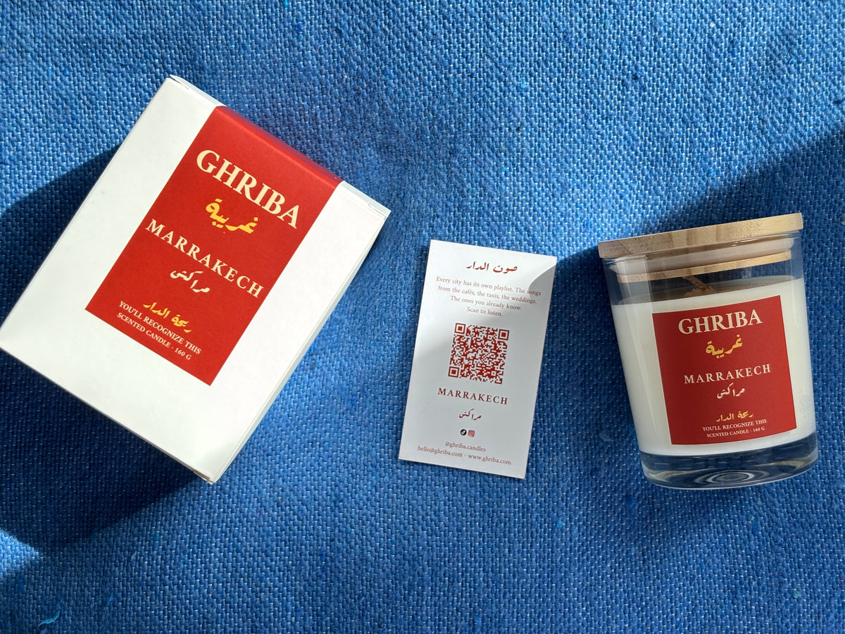 Ghriba Marrakech scented candle