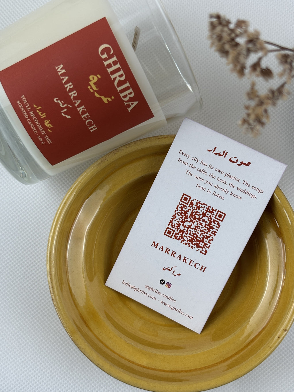 Ghriba Marrakech scented candle