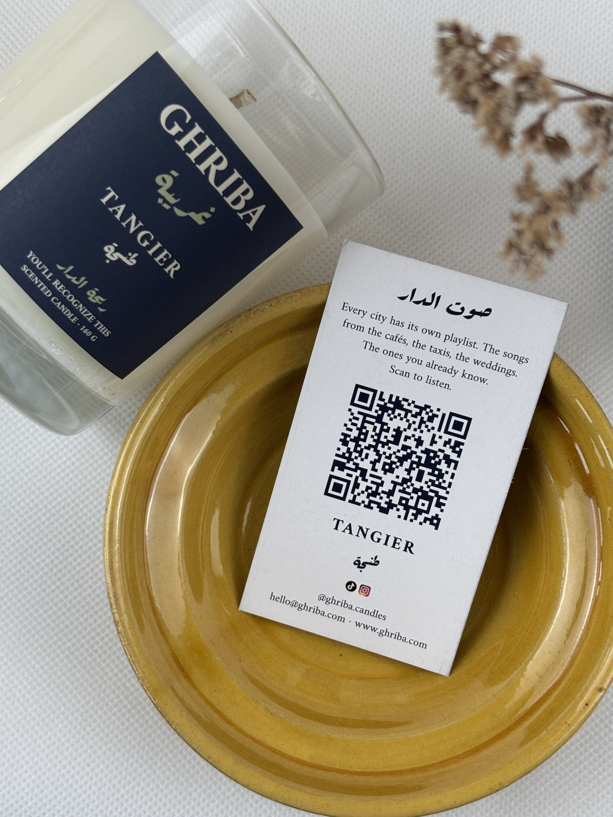 Ghriba Tangier scented candle