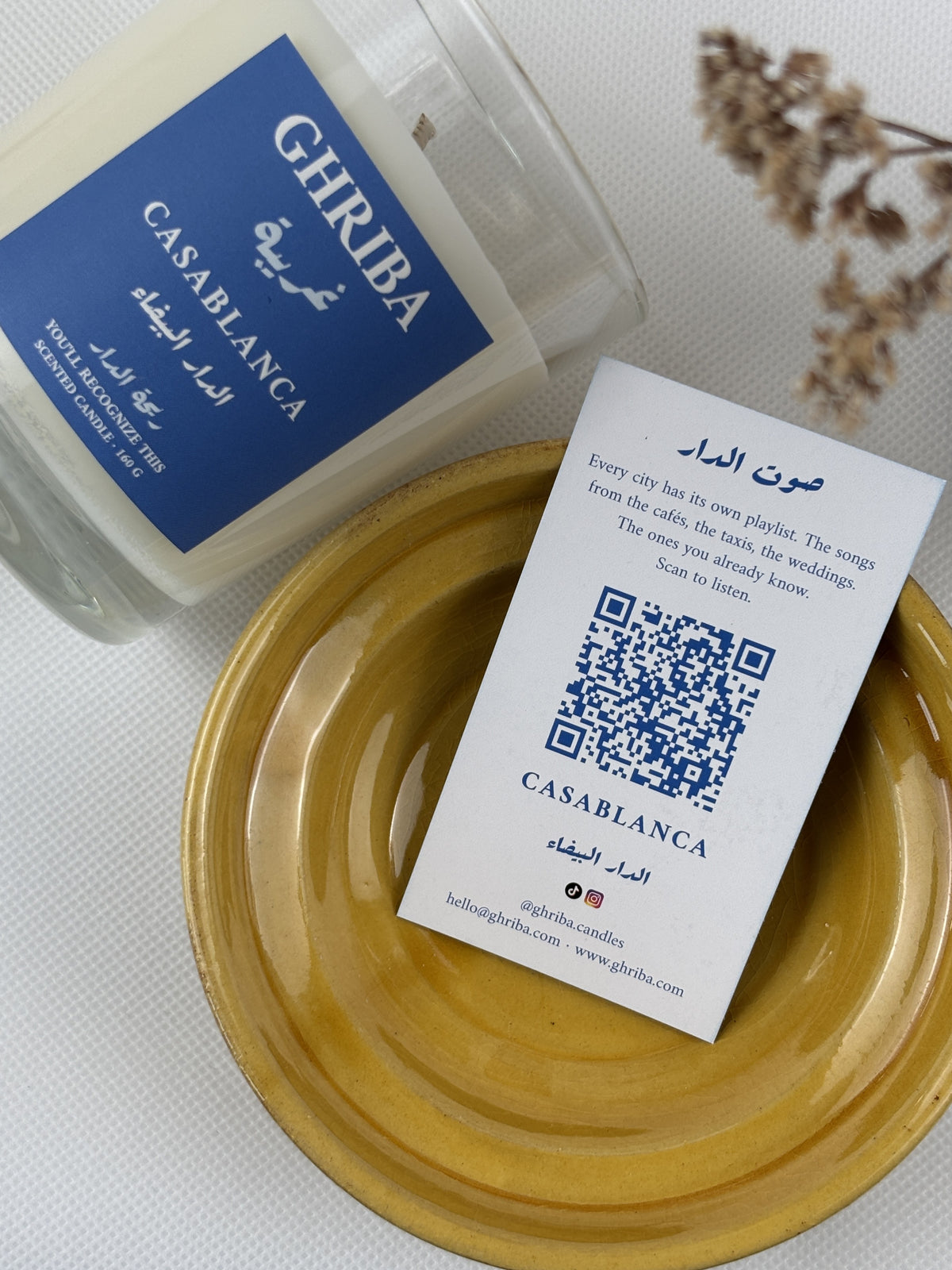 Ghriba Casablanca scented candle